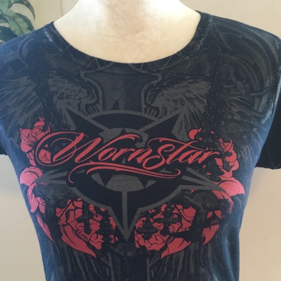 Wornstar Woman's T-Shirt Line Launch 2009 Sz Small - Picture 2 of 5